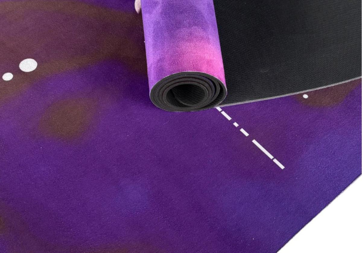 Коврик для йоги EasyFit 3 мм Фиолетовый (EF-1926-1) - фото 4 Коврик для йоги EasyFit 3 мм Фиолетовый (EF-1926-1) - фото 4
