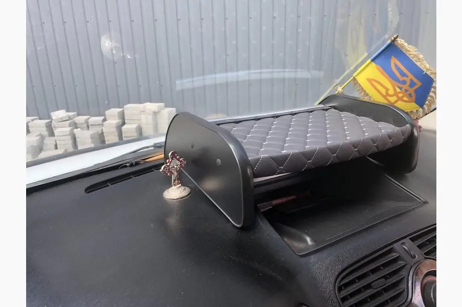 Полиця на панель Renault Kangoo 2008-2020 Eco Grey (29-51- pol535)