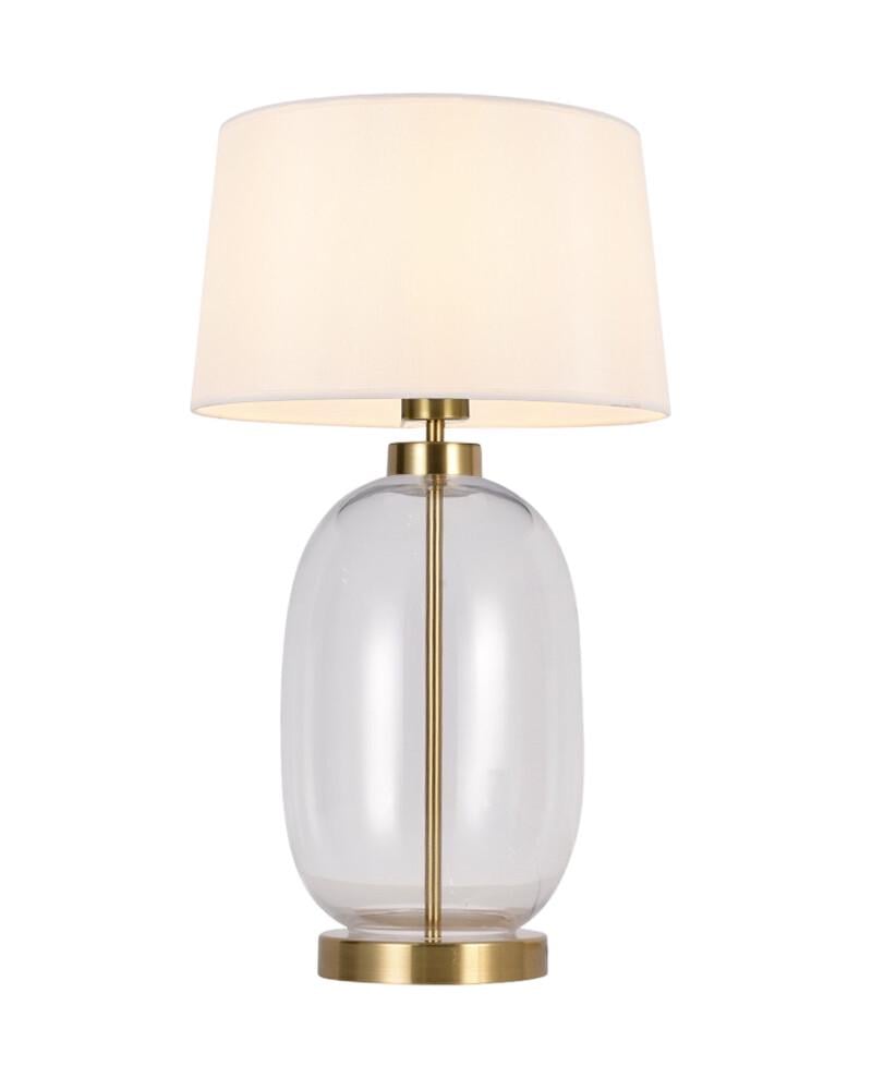 Настольная лампа Zuma Line T4108-WH+CL Vaze E27 1x40W IP20 Золотой (35600698)