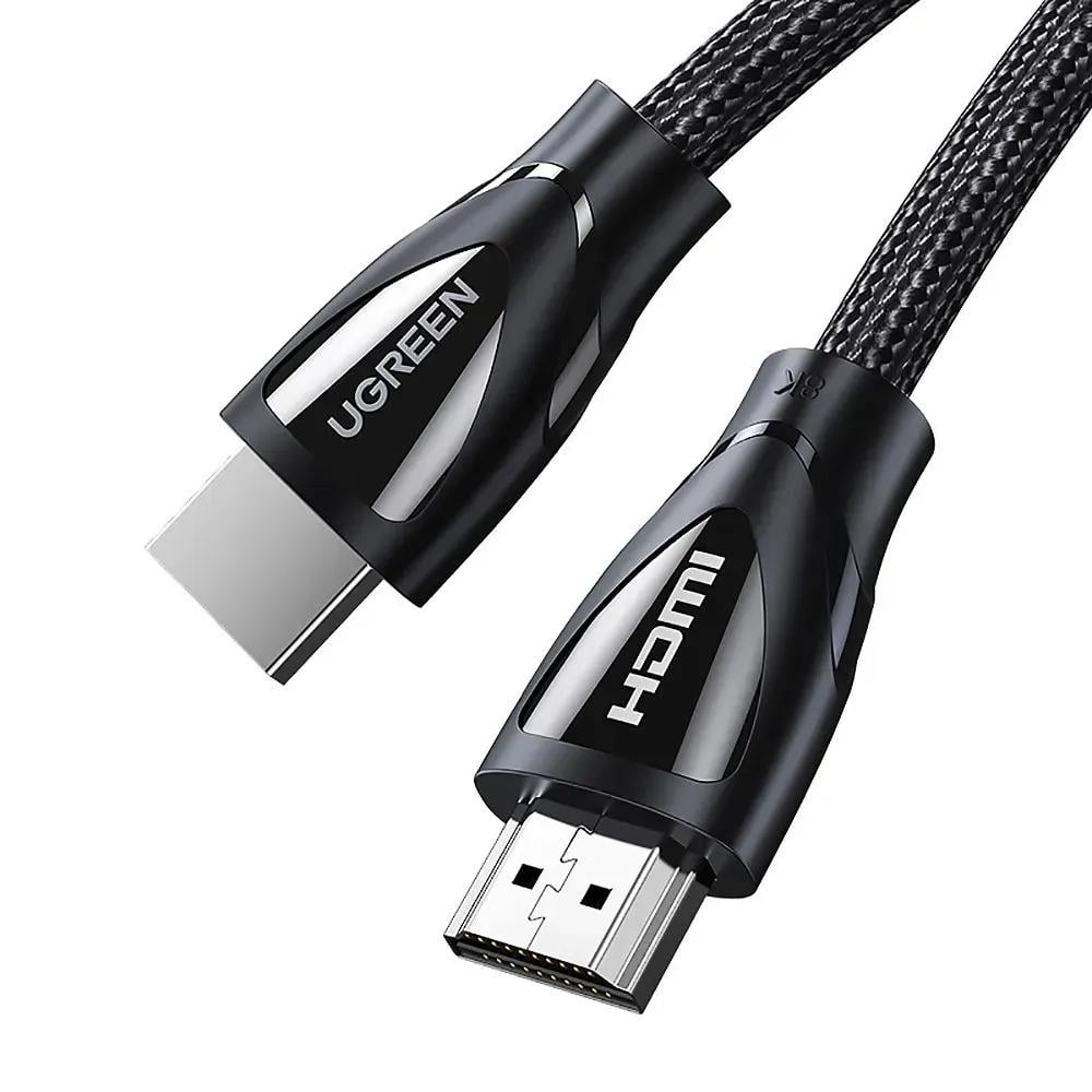 Кабель HDMI M/M UGREEN HD140 8K60Hz 4K120Hz Cable with Braided 2 м Black (80403)