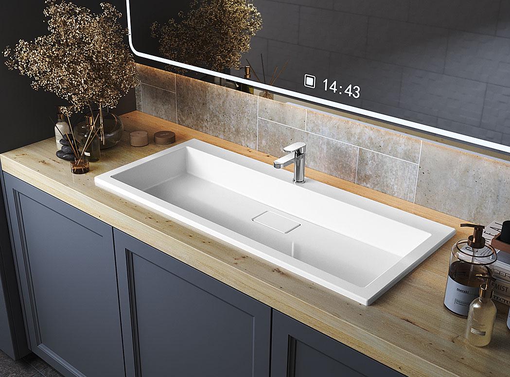 Умивальник накладний Status Aria Low 100 (30557433)