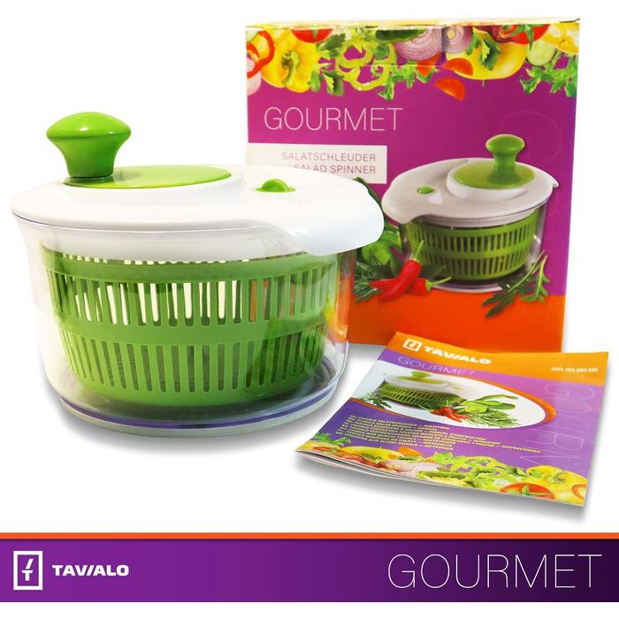 Сушарка Vialex для салату з кришкою 2,6 л (193.300.001) - фото 4 Сушарка Vialex для салату з кришкою 2,6 л (193.300.001) - фото 4