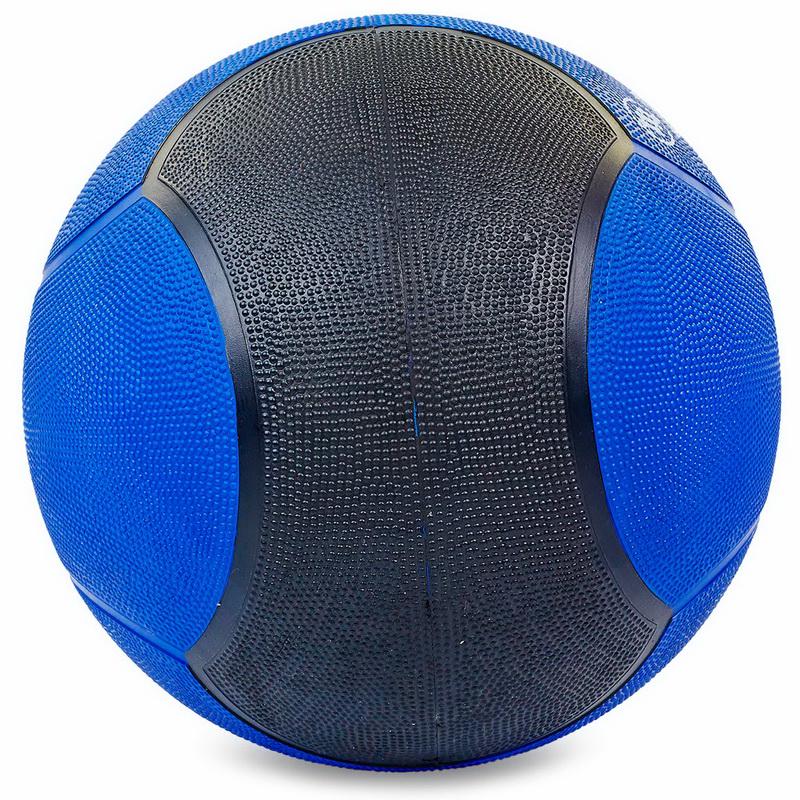 Мяч медицинский медбол Zelart Medicine Ball FI-5121-9 9 кг Синий/Черный (DR003484) - фото 2