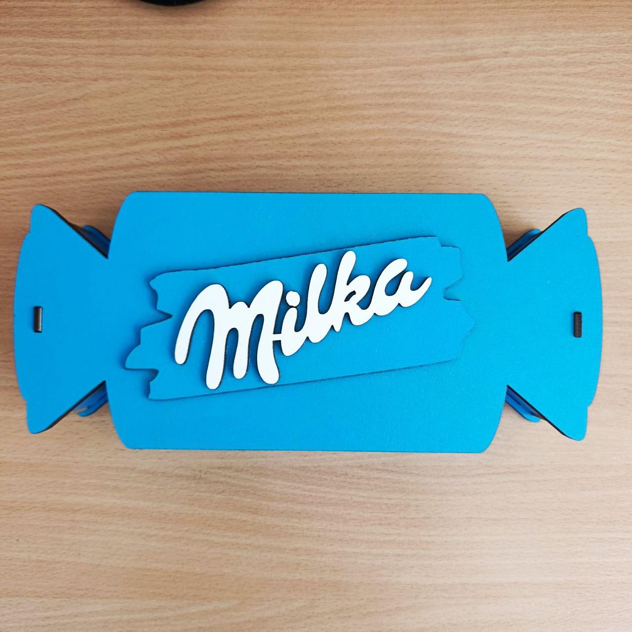 Подарочный бокс Милка для упаковки сладостей (К-4) - фото 2