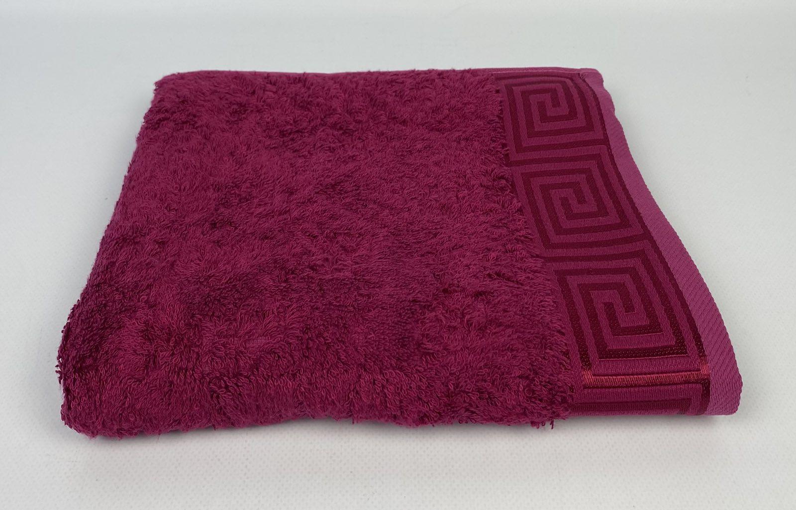 Рушник Maison D'or Austin Bamboo 50x100 см Berry (CN23296) - фото 1 Рушник Maison D'or Austin Bamboo 50x100 см Berry (CN23296) - фото 1