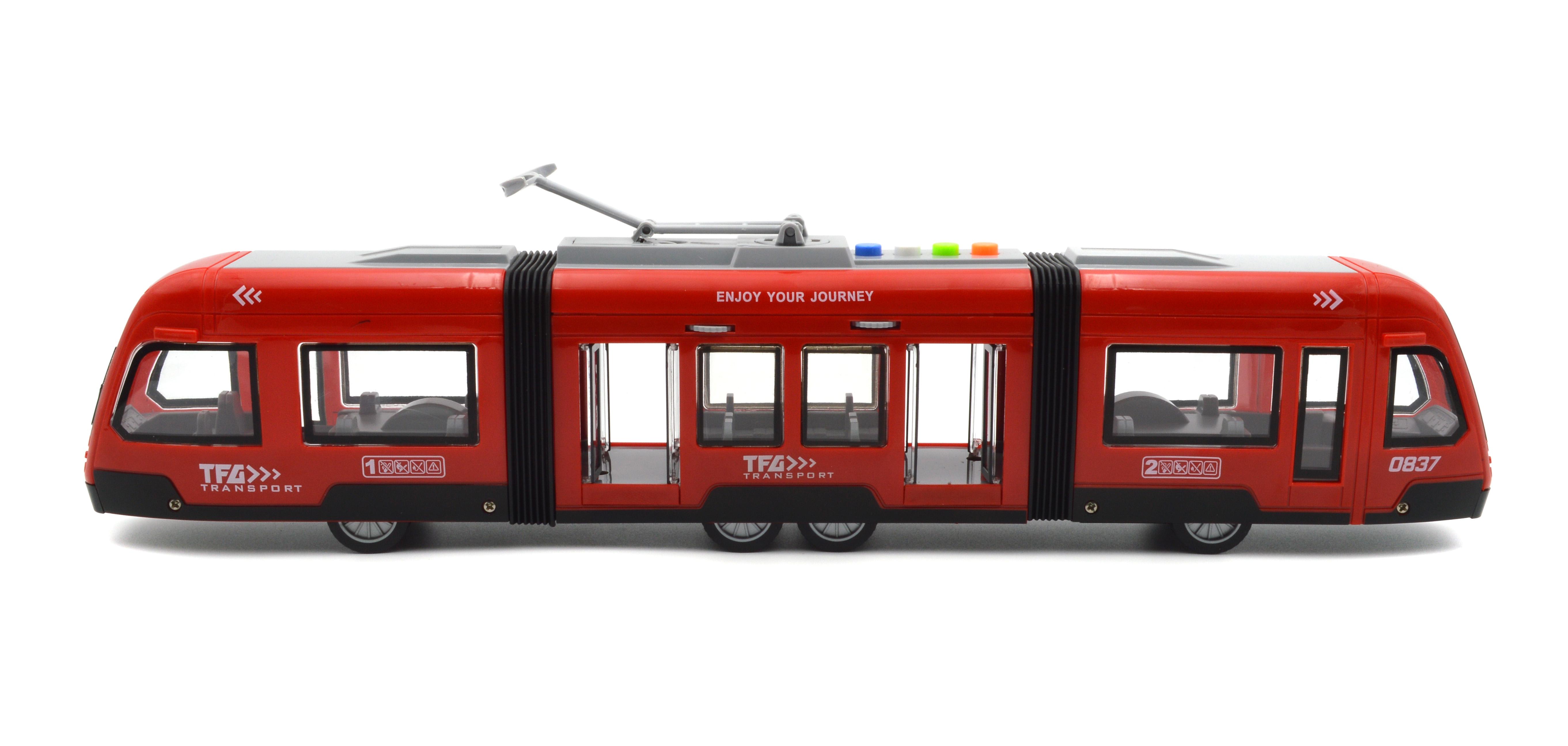 Трамвай WY930A масштаб 1:16 звук/світло/відчиняються двері (30358473) - фото 5 Трамвай WY930A масштаб 1:16 звук/світло/відчиняються двері (30358473) - фото 5