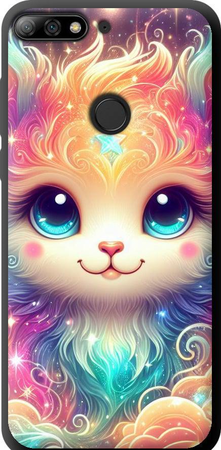 Чехол на Huawei Honor 7C Pro Сказочный котенок (5813b-2070-42517) Чехол на Huawei Honor 7C Pro Сказочный котенок (5813b-2070-42517)