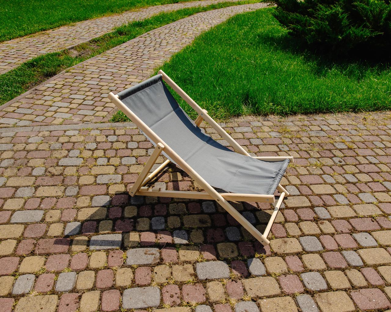 Шезлонг для дачи тканевый XRmaster Графитовый (КШ-022) - фото 3 Шезлонг для дачи тканевый XRmaster Графитовый (КШ-022) - фото 3