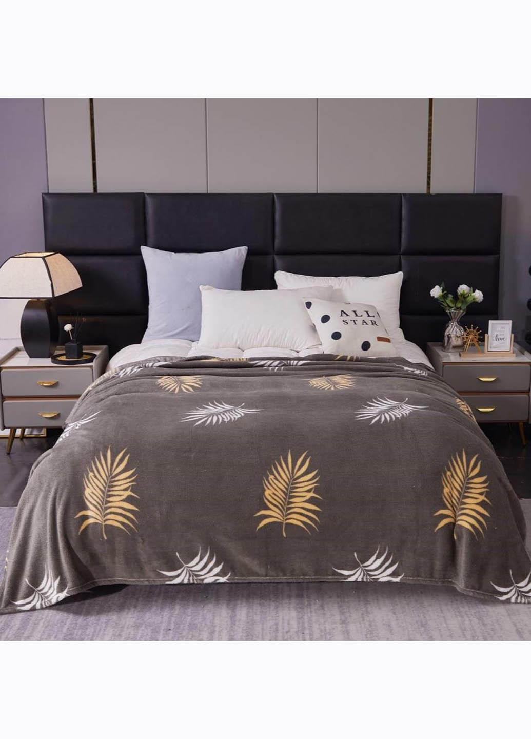 Покрывало велюровое с рисунком 200х180 см (101120-2)