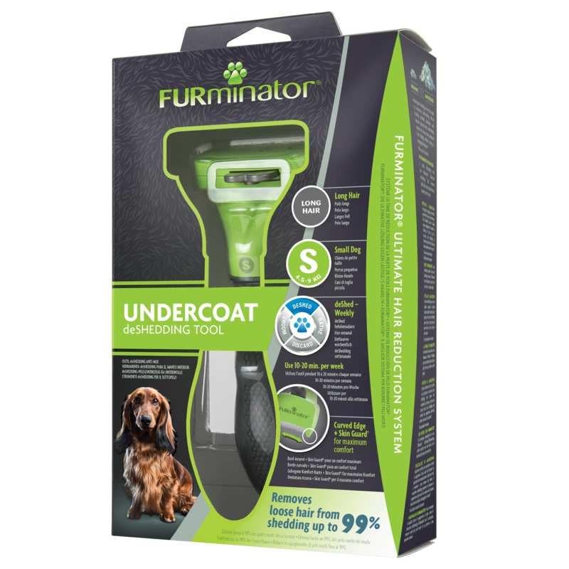 Фурминатор для длинношерстных собак FURminator Long Hair Small Breed Dog S (691654)