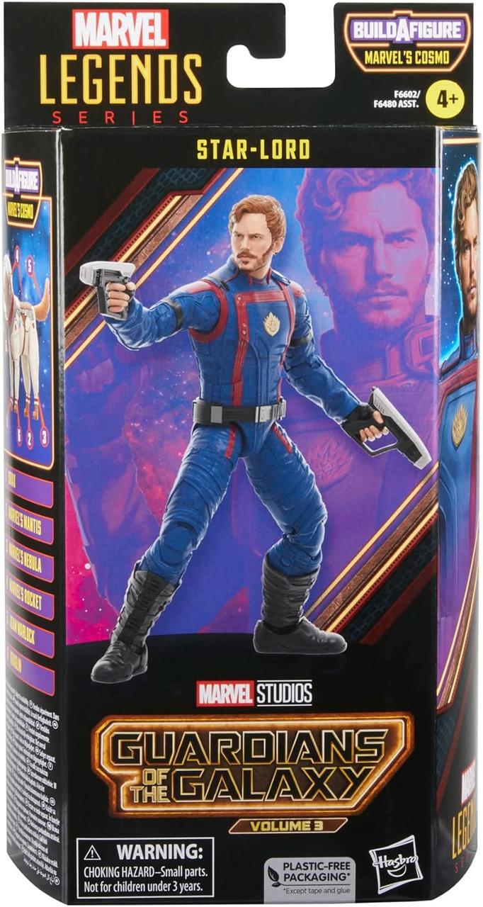 Дитяча ігрова фігурка Зоряний Лорд Месники Марвел Star-Lord Marvel Legends Guardians of The Galaxy Hasbro (2447285032)