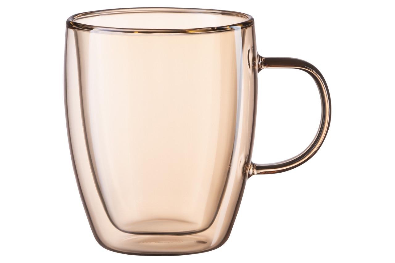 Набор стеклянных чашек Ardesto AGolden Moon с двойным дном 270 мл 2 шт. (iz16179) - фото 3 Набор стеклянных чашек Ardesto AGolden Moon с двойным дном 270 мл 2 шт. (iz16179) - фото 3