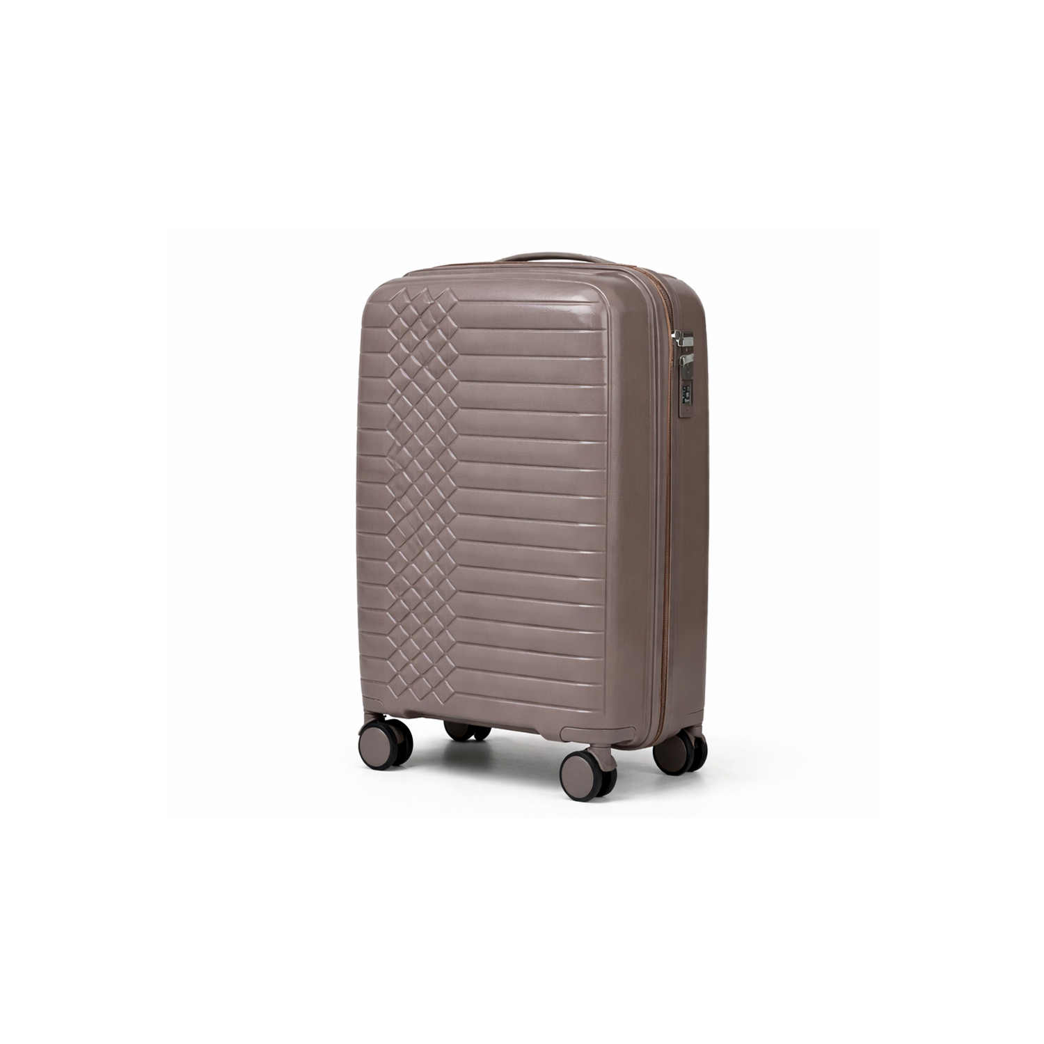 Чемодан ручной VINCI PP450 S TSA Кофейный (34405443)
