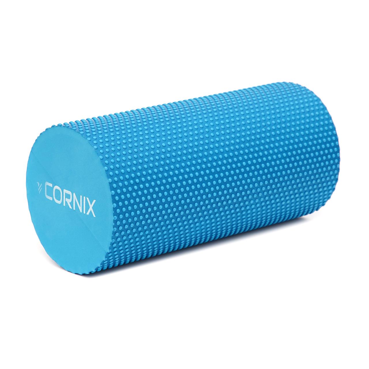Масажний ролик Cornix EVA+ 30x15 см XR-0301 Blue (2375572261) - фото 5