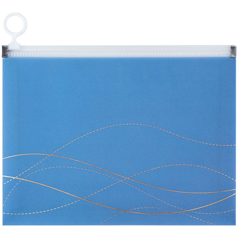 Папка на молнии Axent zip-lock А5+ Waves-2 (1498-41-A)