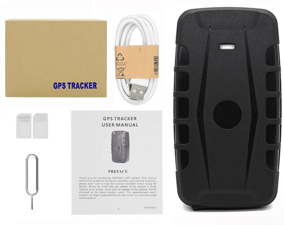 GPS трекер TKSTAR ТК 918 20000 mAh STAR на магніті на автомобіль авто