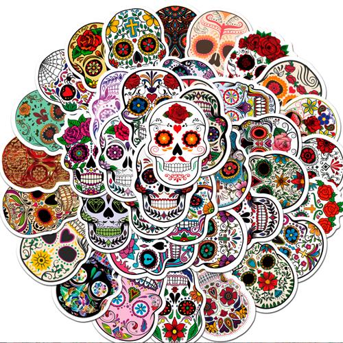 Набор наклеек Skulls 50 шт. (3178)