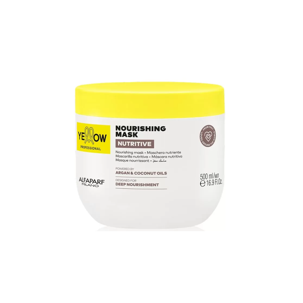 Маска поживна для волосся Yellow Nutritive Nourishing Mask 500 мл Маска поживна для волосся Yellow Nutritive Nourishing Mask 500 мл