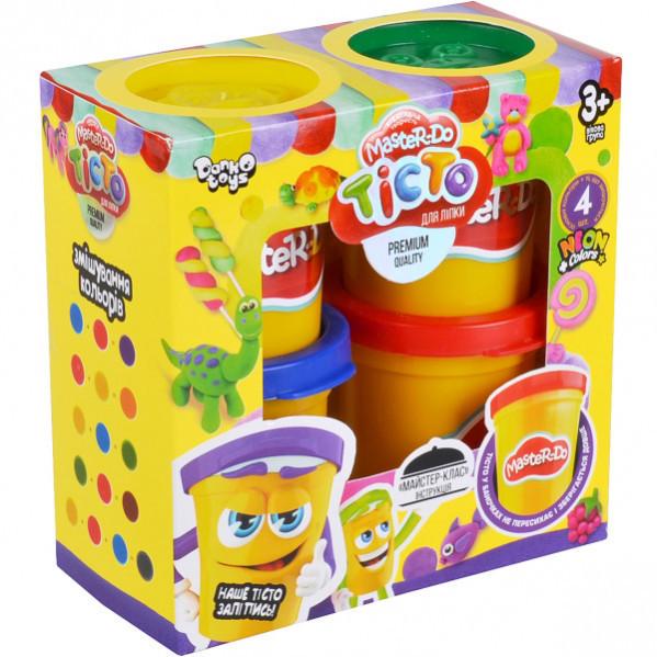 Дитяче тісто для ліплення Danko Toys Master Do 8106DT 4 баночки (RLT7816)