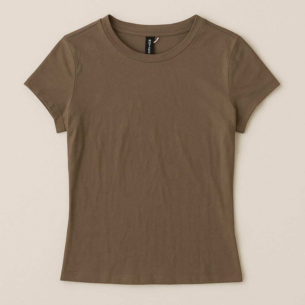 Футболка Gina tricot 21287П XL Кротовый (3331109413570)