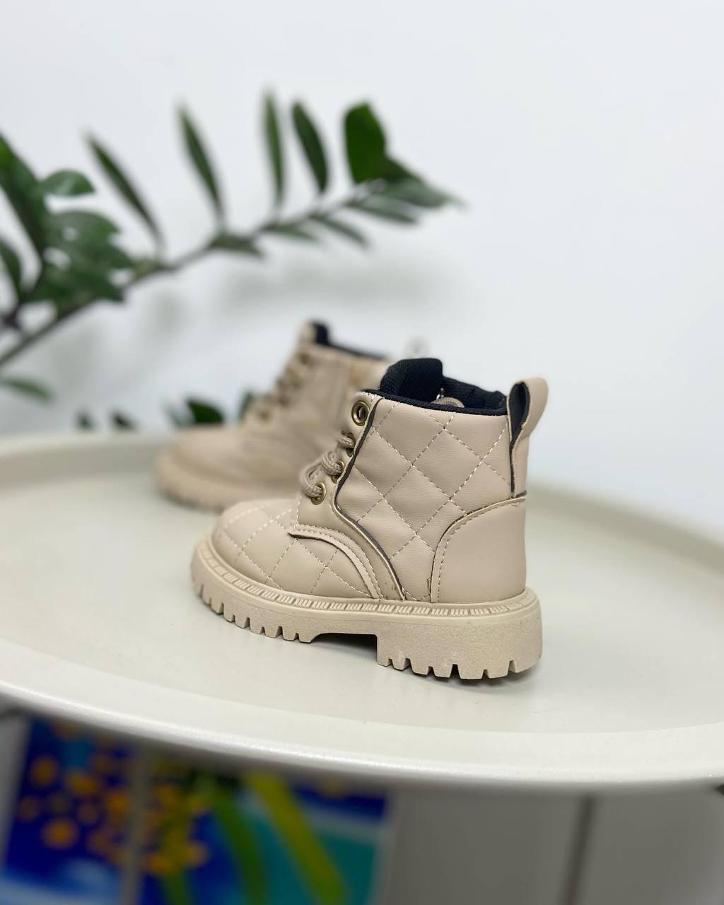 Ботинки детские осенние 1111 р. 21 Бежевый (23180548) - фото 9 Ботинки детские осенние 1111 р. 21 Бежевый (23180548) - фото 9