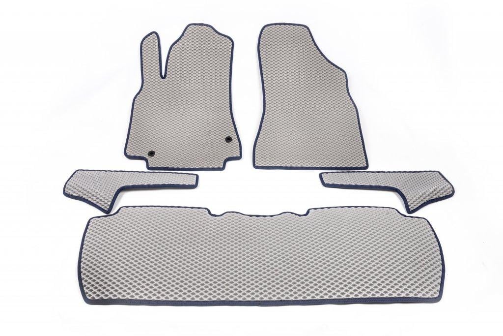 Автоковрики Digital Designs Peugeot Partner II от 2008 г. 5 шт. Серый (1455754530)