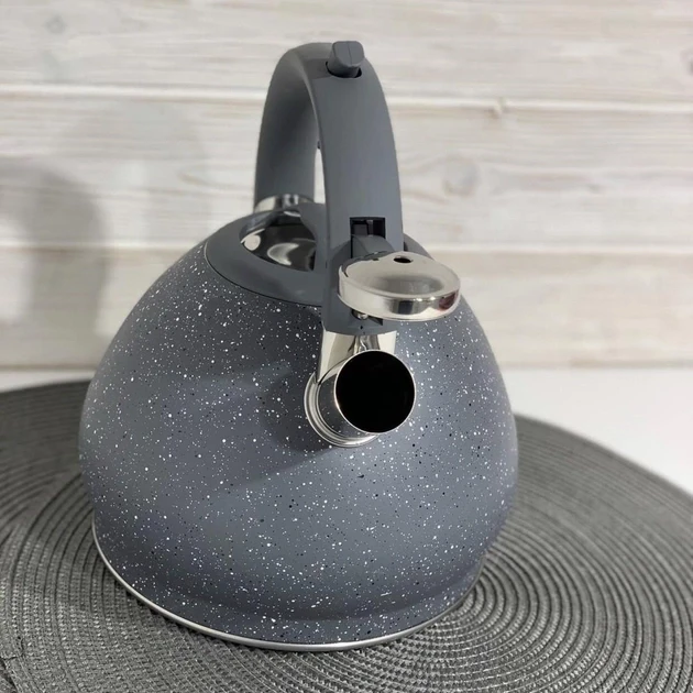 Чайник Edenberg 3,5 л Сірий (EB-1976) - фото 3 Чайник Edenberg 3,5 л Сірий (EB-1976) - фото 3