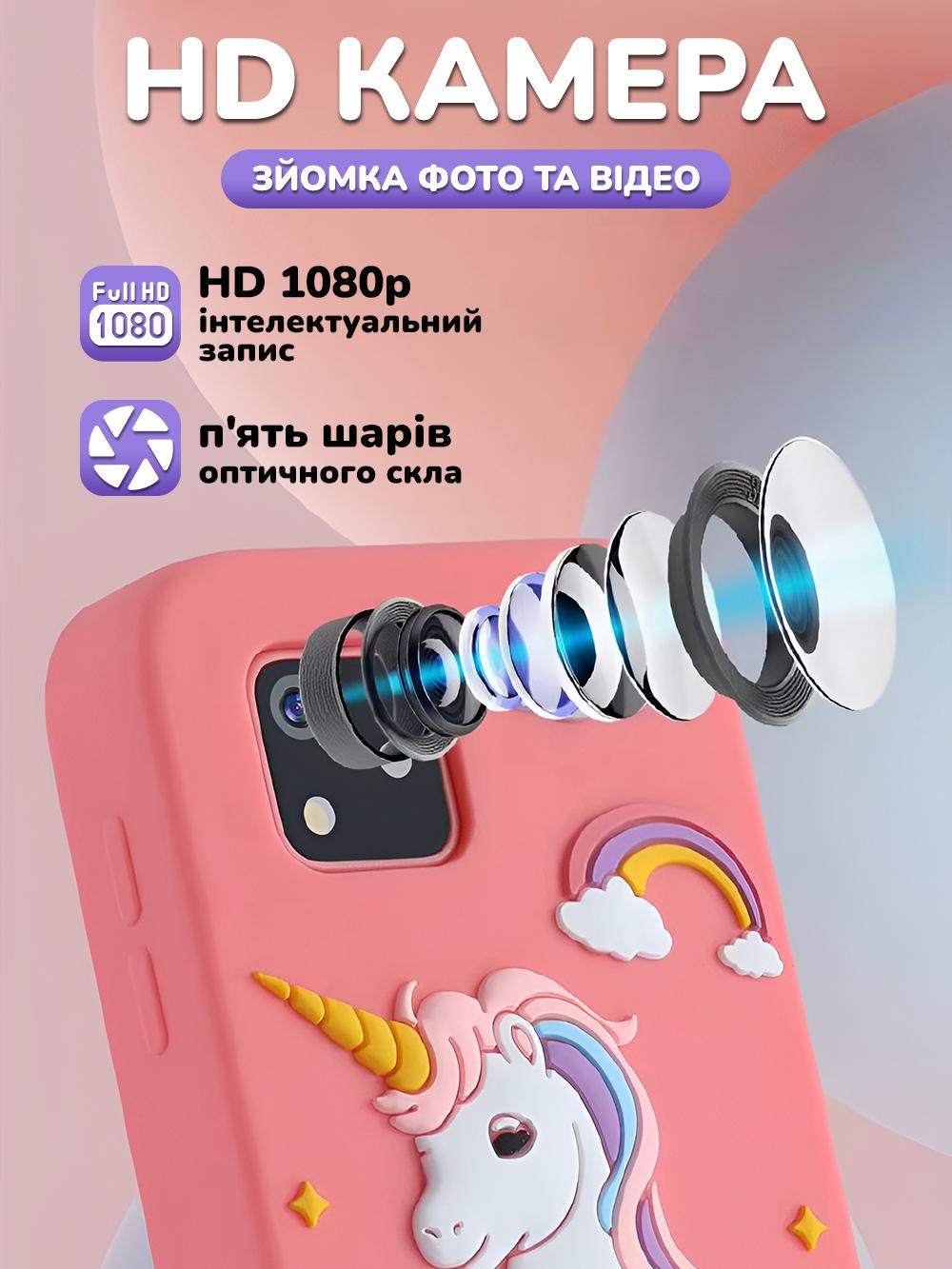 Телефон-іграшка з фотокамерою Andowl P40X1 без SIM-картки Зелений (e5544bc2) - фото 6