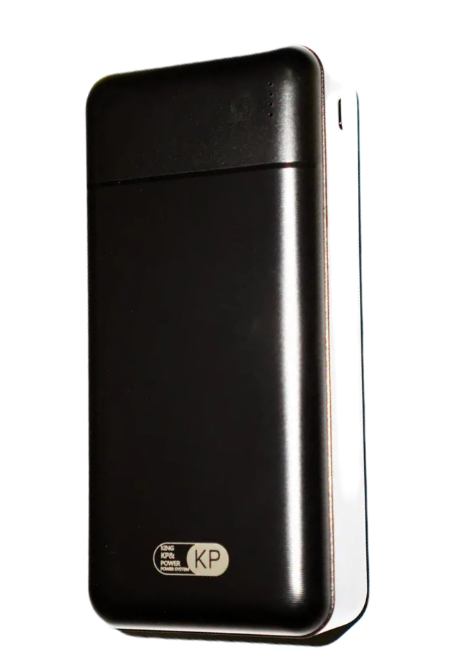 Повербанк King Power KP35 2xUSB 30000 mAh Black (3_02404) - фото 1