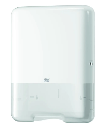 Tork диспенсер для рушників zz скл.Singlefold, білий