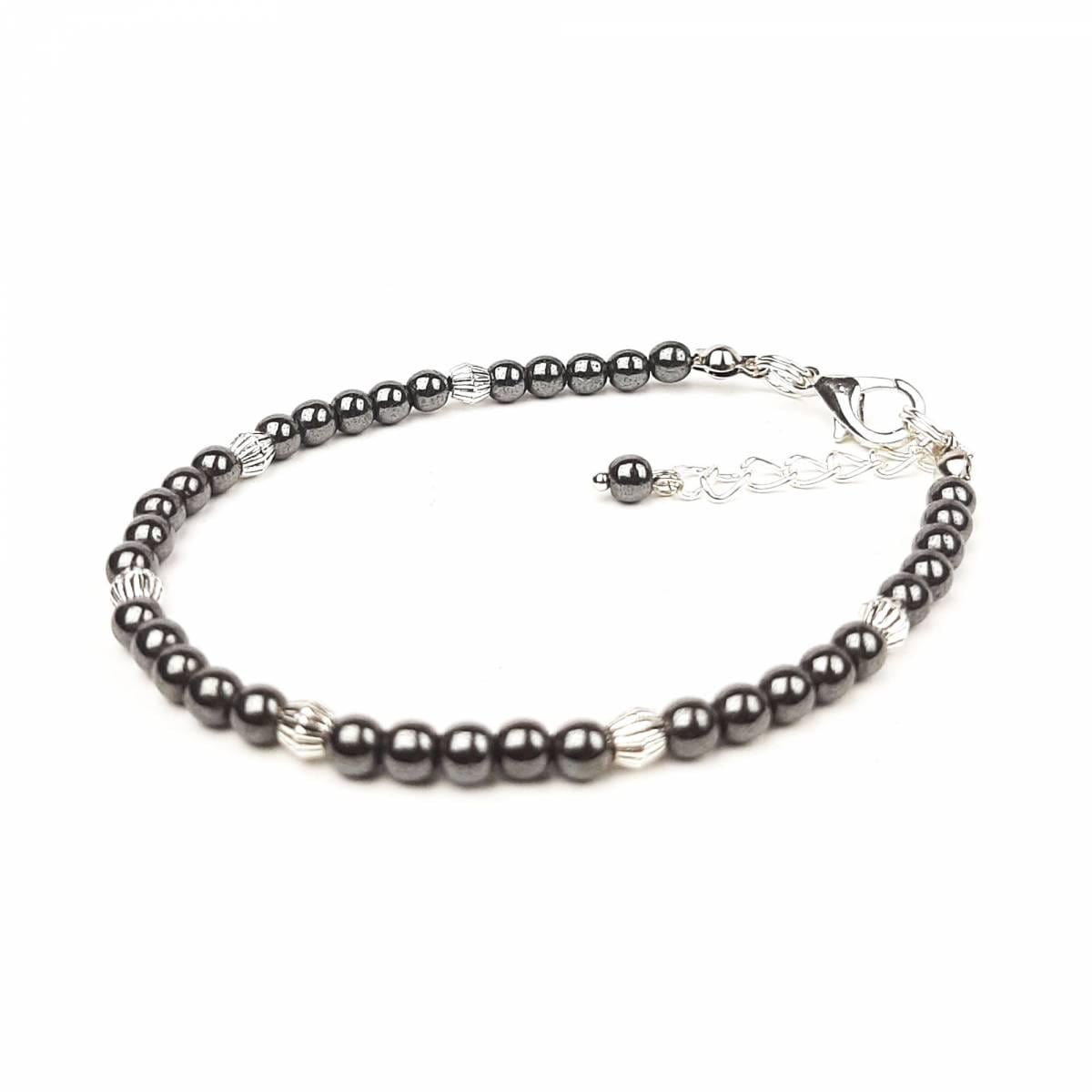 Браслет DARSANA Единственный из натурального камня гематит (DRSU00522)