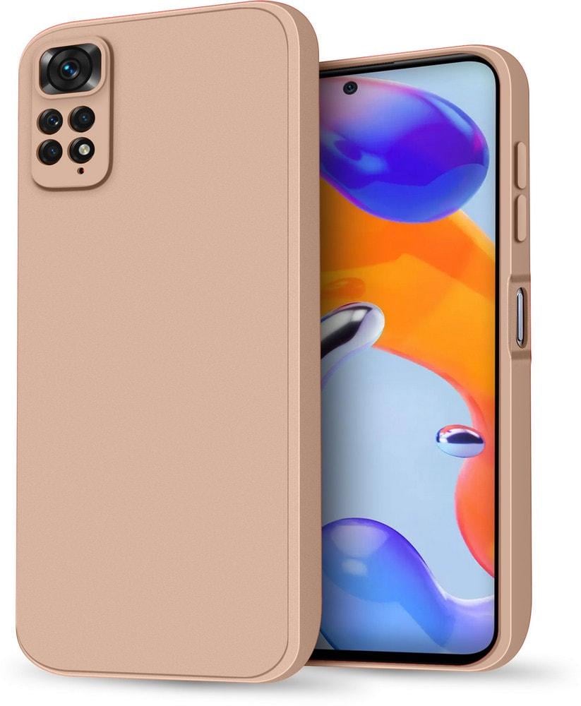 Силиконовый чехол HardCorner Xiaomi Redmi Note 11 Pro (4G/5G) (с микрофиброй) Powdery (35419-0C)