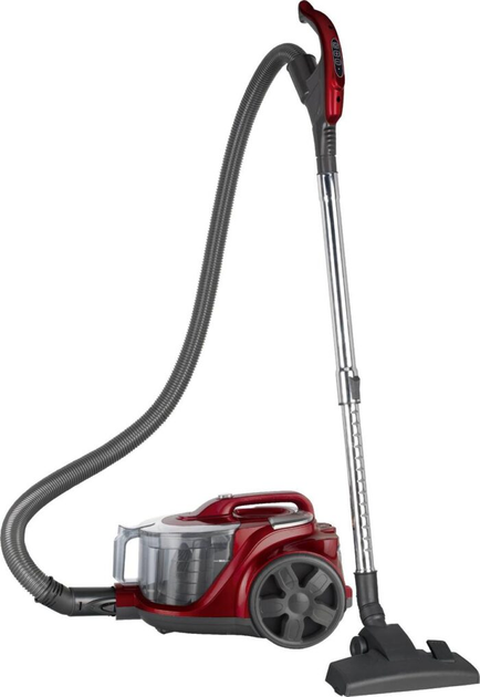 Пилосос безмішковий Zepline ZP-6804 4000 Вт з фільтром HEPA Червоний (GR-05077)