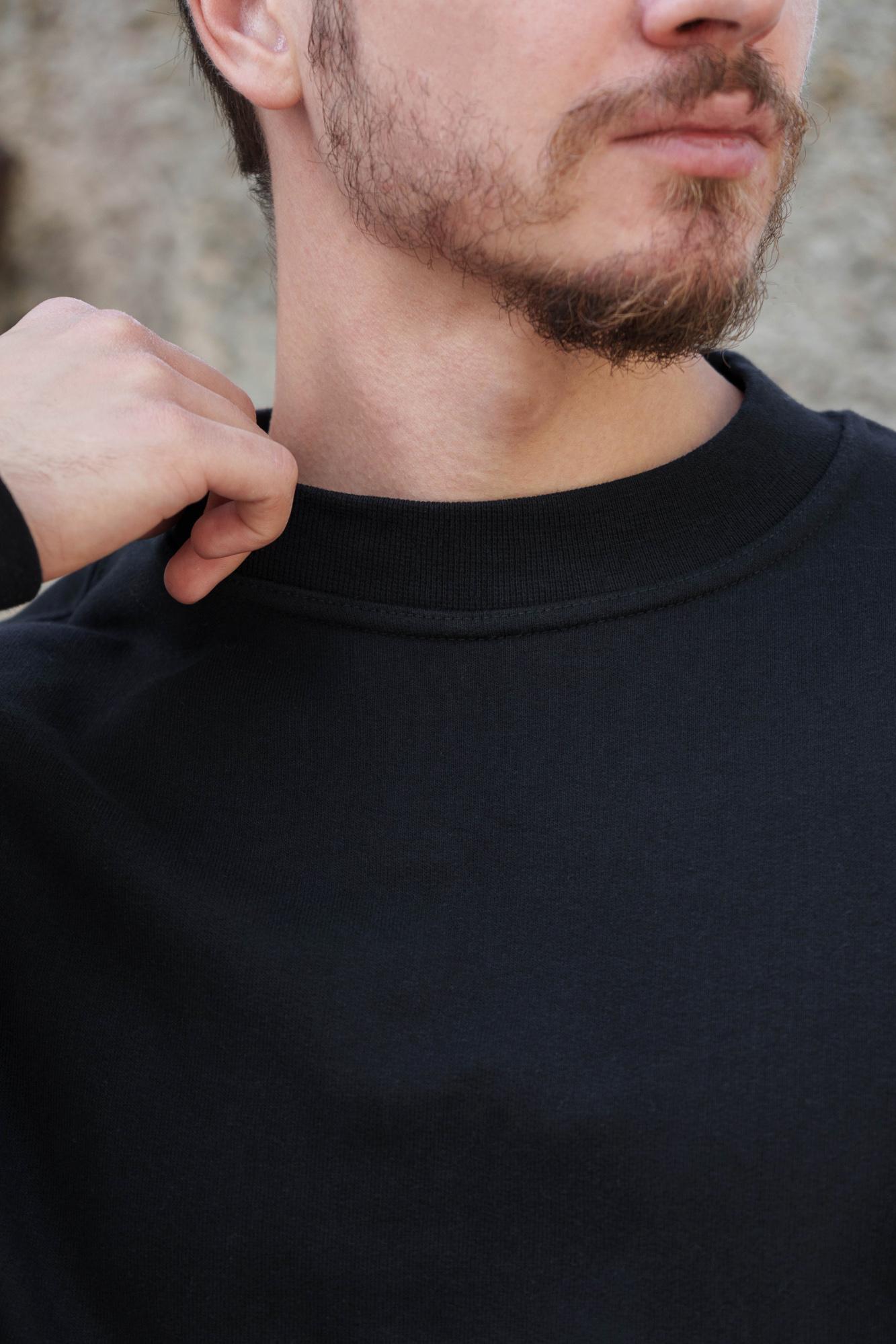 Свитшот оверсайз с принтом Without Greek S/M Black (S/M8055614) - фото 5 Свитшот оверсайз с принтом Without Greek S/M Black (S/M8055614) - фото 5