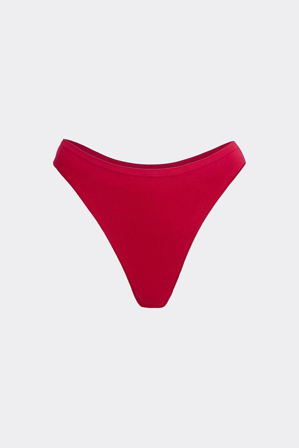 Трусики жіночі безшовні Giulia STRING BRIEFS COLOR L/XL Bordo-winterberry (30996758)