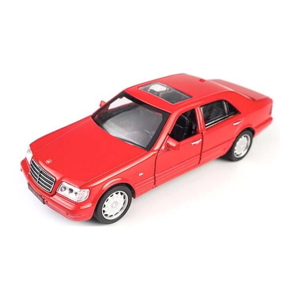 Іграшка машинка Mercedes Benz S-W140 1:32 Червоний (59575)
