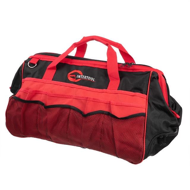 Сумка-візок для інструменту Intertool BX-9007 з телескопічною ручкою 510x290x360 мм (10365518)