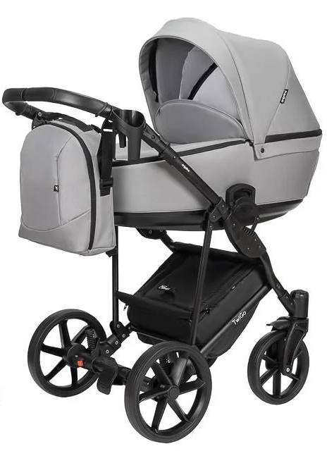 Коляска детская функциональная Angelina Twigo Ecco 2в1 Серый