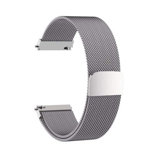 Металлический ремешок Watchbands Milanese Loop для Samsung Galaxy Watch 4 Classic 46 мм Серебряный (WB00S4MMILANESE3446)