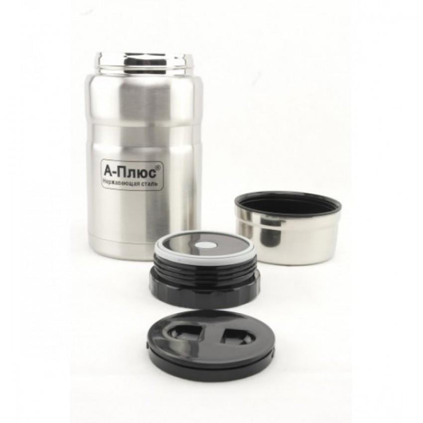 Термос пищевой A-PLUS 1769 из нержавеющей стали 1 л (1176785230)