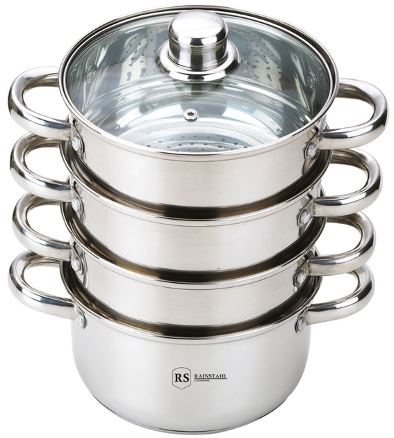Кастрюля Rainstahl RS 5103-03 5 л Нержавеющая сталь (5118078)