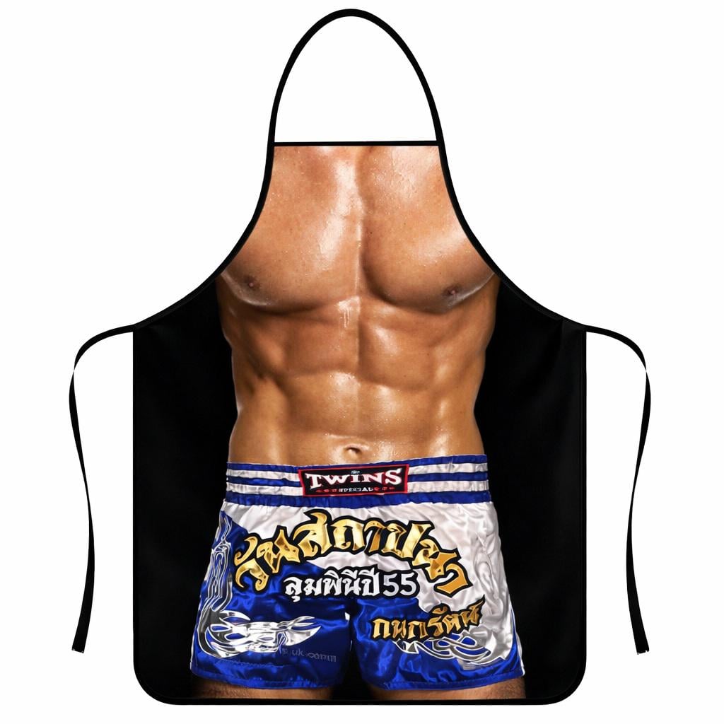 Фартук с приколом Бокс 75х60 см Разноцветный (50055)