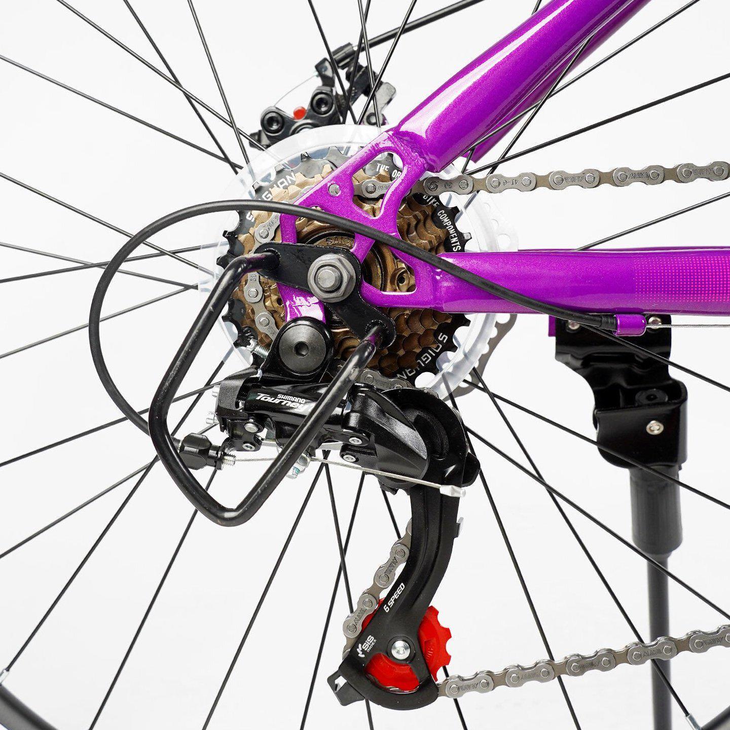 Велосипед гірський Corso Energy 26"/15" Фіолетовий (683344150) - фото 5