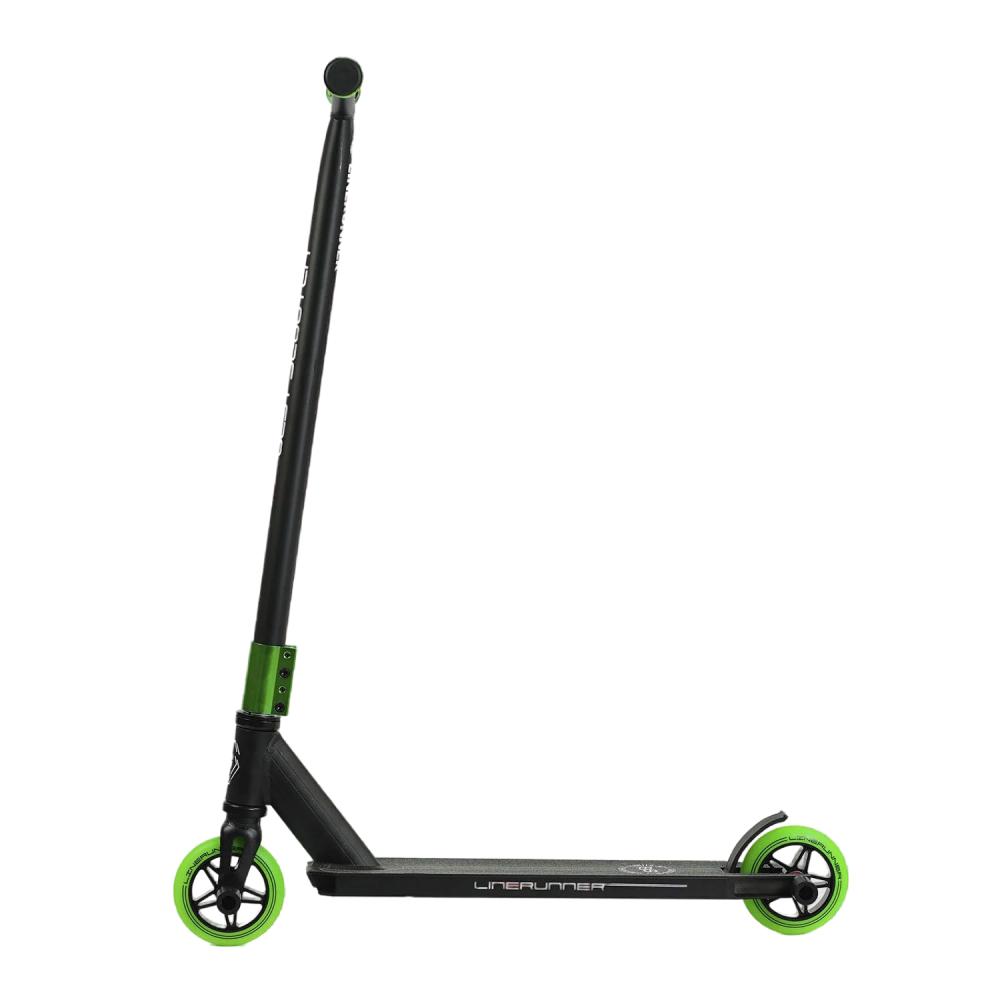 Самокат трюковый Best Scooter LineRunner Black/Green (129762) - фото 3