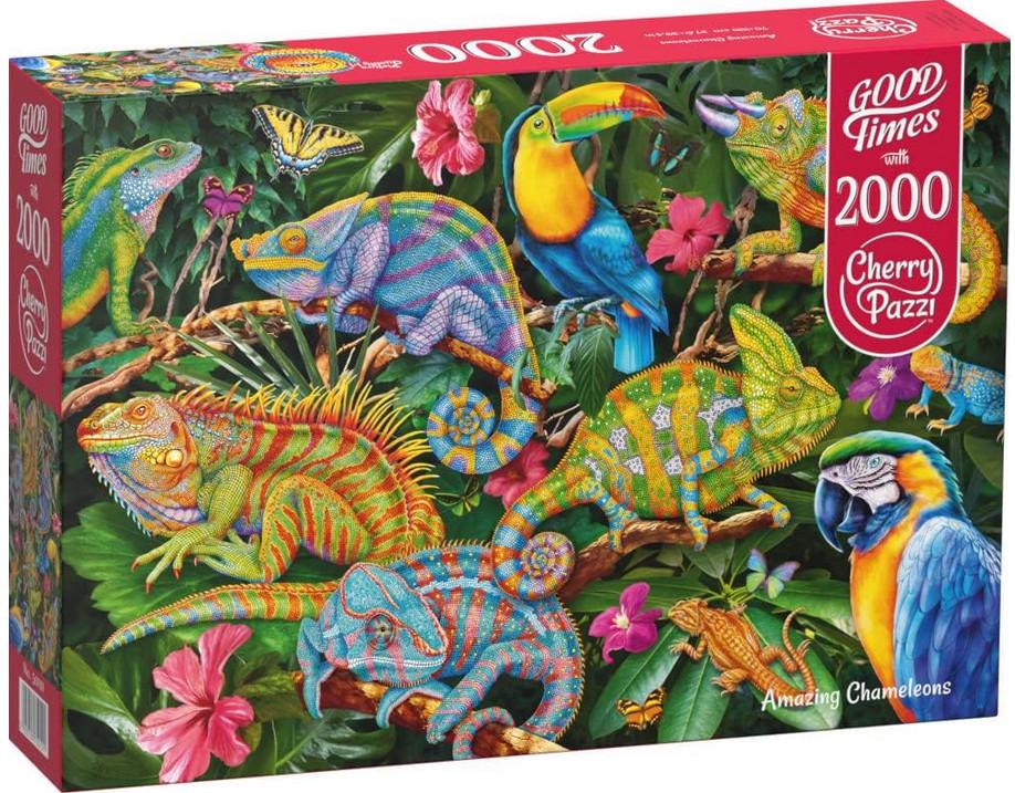 Пазл CherryPazzi Удивительные хамелеоны 2000 эл.