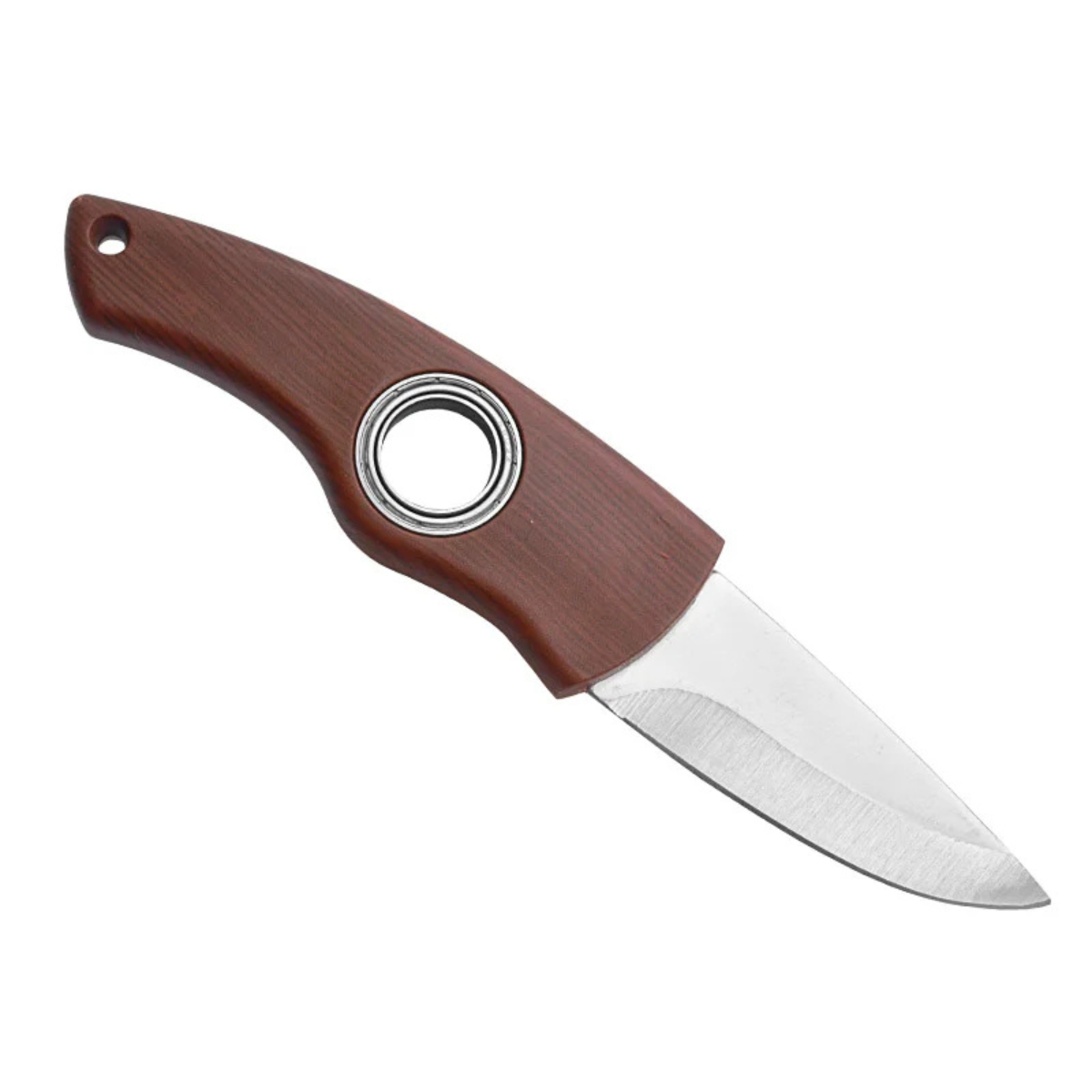 Туристический нож-спинер GalorKnive компактный в защитном чехле (2888) Туристический нож-спинер GalorKnive компактный в защитном чехле (2888)