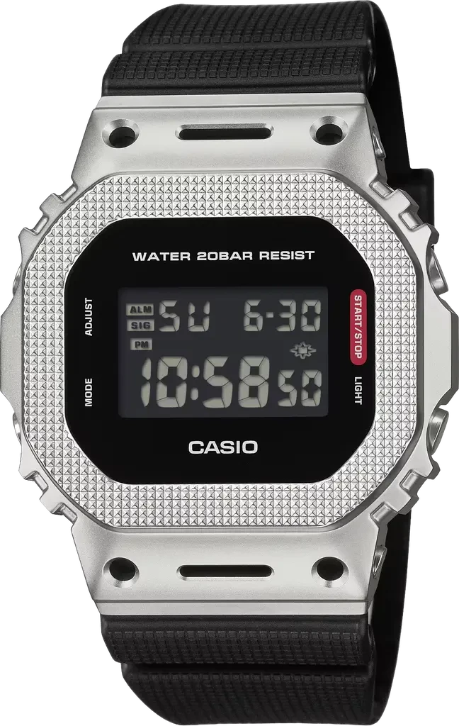 Наручные часы мужские Casio G-Shock GM-5600M-1ER ударопрочные с водозащитой 200 м и подсветкой (3099560385)