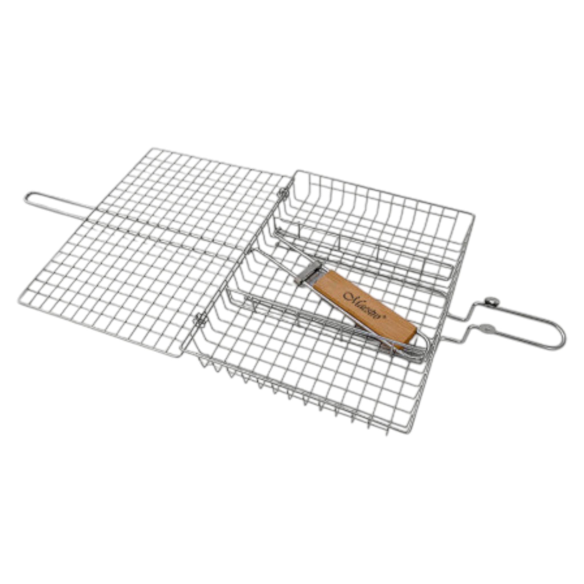 Решетка-гриль Maestro MR-1016 съемная ручка 3 секции 24x30 см (26741819) - фото 2