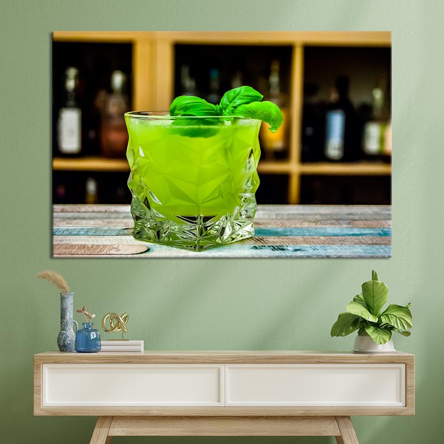 Настенний декор Яркий коктейль Сок джунглей 51x34 см (A438-1)