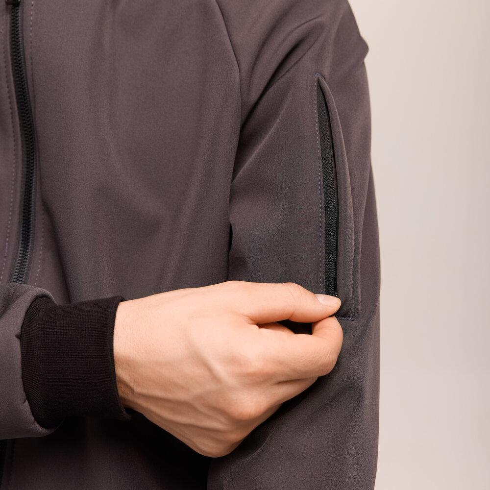 Бомбер мужской Pobedov Thunder soft shell XL Серый (26492/2/4) - фото 9 Бомбер мужской Pobedov Thunder soft shell XL Серый (26492/2/4) - фото 9